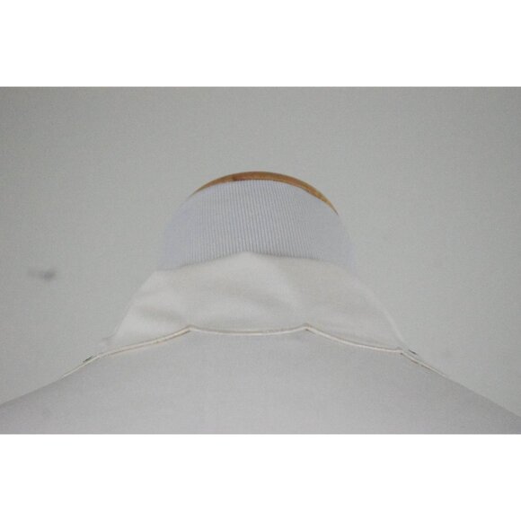 Vintage‎ 80s Paisley Embroidered Cream Blouse - Picture 7 of 10